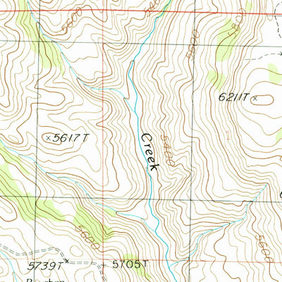 United States Geological Survey Deer Heaven Mountain, ID (1986, 24000-Scale) digital map