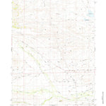 United States Geological Survey Deer Hill, WY (1980, 24000-Scale) digital map