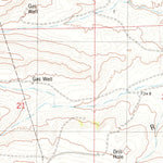 United States Geological Survey Deer Hill, WY (1980, 24000-Scale) digital map