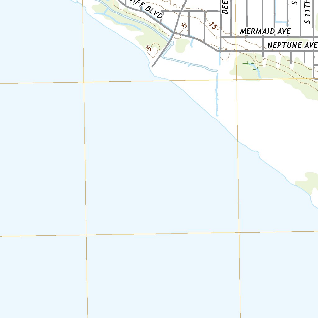 Deer Island, MS (2020, 24000-Scale) Map by United States Geological ...