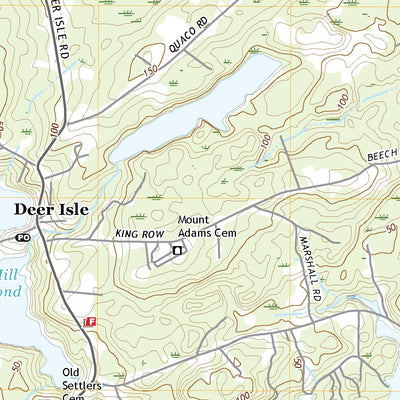 United States Geological Survey Deer Isle, ME (2021, 24000-Scale) digital map
