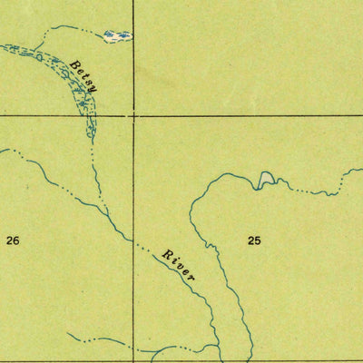 United States Geological Survey Deer Lake, MI (1940, 31680-Scale) digital map