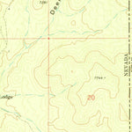 United States Geological Survey Deer Lodge Canyon, NV-UT (1972, 24000-Scale) digital map