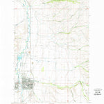 United States Geological Survey Deer Lodge, MT (1989, 24000-Scale) digital map