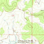 United States Geological Survey Deer Mesa, NM (1966, 24000-Scale) digital map