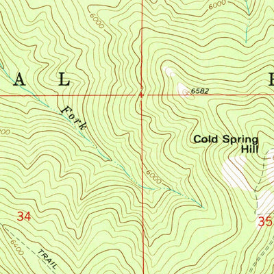 United States Geological Survey Deer Mountain, MT (1964, 24000-Scale) digital map