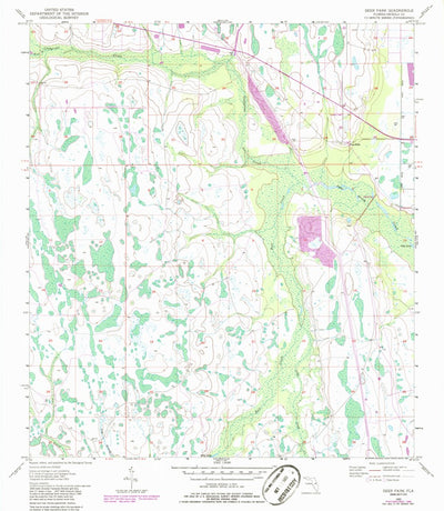 United States Geological Survey Deer Park, FL (1953, 24000-Scale) digital map