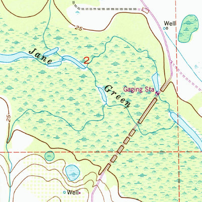 United States Geological Survey Deer Park, FL (1953, 24000-Scale) digital map
