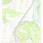 United States Geological Survey Deer Park, LA-MS (1983, 24000-Scale) digital map