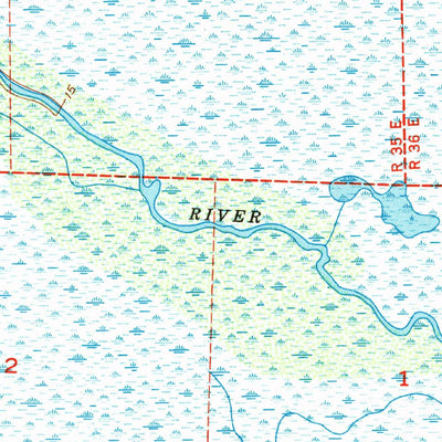 United States Geological Survey Deer Park NE, FL (1953, 24000-Scale) digital map