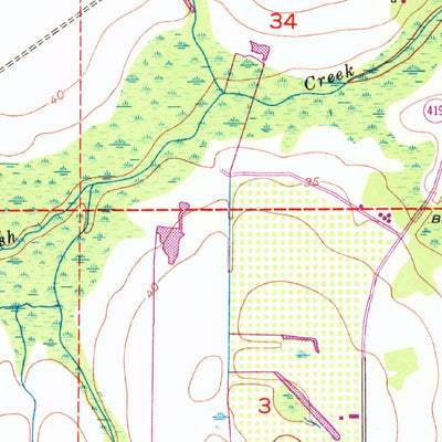 United States Geological Survey Deer Park NW, FL (1953, 24000-Scale) digital map