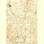 United States Geological Survey Deer Park, WA (1951, 62500-Scale) digital map