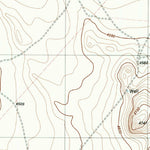 United States Geological Survey Deer Peak, TX (1983, 24000-Scale) digital map