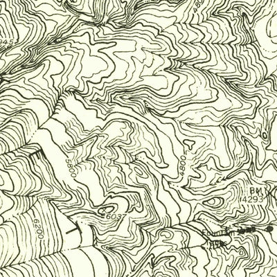 United States Geological Survey Deer Point, UT (1953, 24000-Scale) digital map
