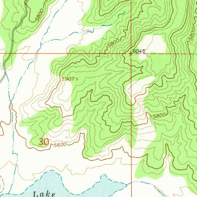 United States Geological Survey Deer Range Point, UT (1966, 24000-Scale) digital map