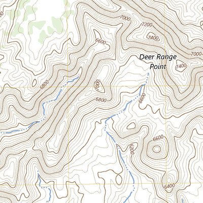 United States Geological Survey Deer Range Point, UT (2023, 24000-Scale) digital map