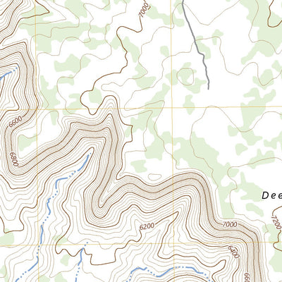United States Geological Survey Deer Spring Point, UT (2023, 24000-Scale) digital map