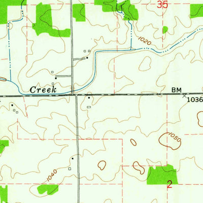United States Geological Survey Deerfield, IN (1960, 24000-Scale) digital map