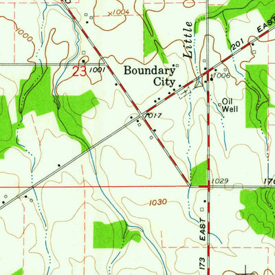 United States Geological Survey Deerfield, IN (1960, 24000-Scale) digital map