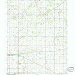 United States Geological Survey Deerfield, IN (1992, 24000-Scale) digital map
