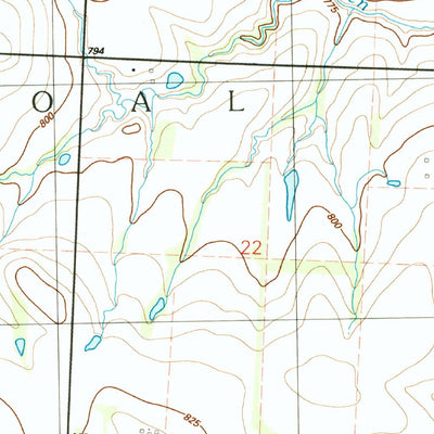 United States Geological Survey Deerfield, MO-KS (1991, 24000-Scale) digital map