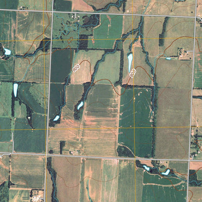 United States Geological Survey Deerfield, MO-KS (2009, 24000-Scale) digital map