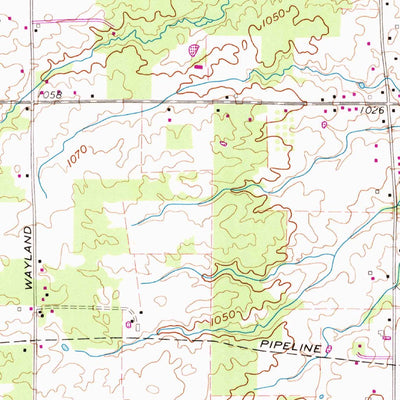 United States Geological Survey Deerfield, OH (1960, 24000-Scale) digital map