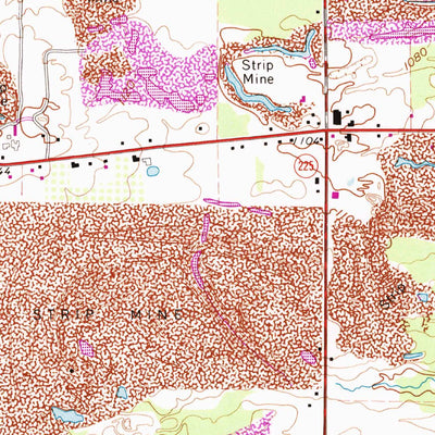 United States Geological Survey Deerfield, OH (1960, 24000-Scale) digital map