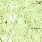 United States Geological Survey Deerfield, SD (1956, 24000-Scale) digital map