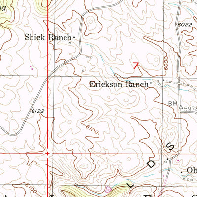 United States Geological Survey Deerfield, SD (1998, 24000-Scale) digital map