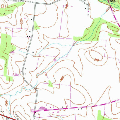 United States Geological Survey Deerfield, TN (1950, 24000-Scale) digital map
