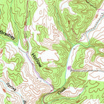 United States Geological Survey Deerfield, TN (1950, 24000-Scale) digital map