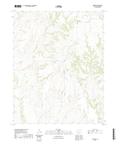 United States Geological Survey Deerhead, KS (2022, 24000-Scale) digital map