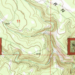 United States Geological Survey Deerhorn Creek, OR (1995, 24000-Scale) digital map