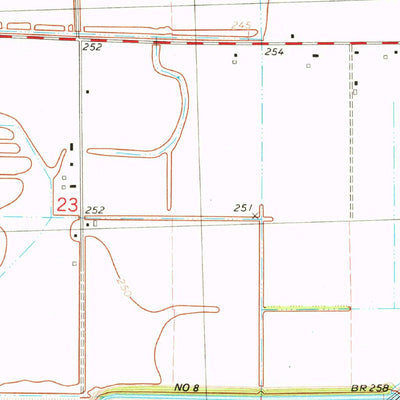 United States Geological Survey Deering, MO (1978, 24000-Scale) digital map
