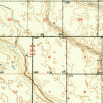 United States Geological Survey Deering, ND (1950, 62500-Scale) digital map