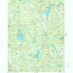 United States Geological Survey Deering, NH (1998, 24000-Scale) digital map