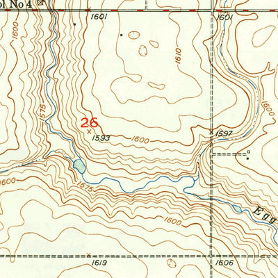 United States Geological Survey Deering NW, ND (1949, 24000-Scale) digital map