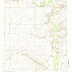 United States Geological Survey Deering Place, NM (1967, 24000-Scale) digital map