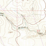 United States Geological Survey Deering Place, NM (1967, 24000-Scale) digital map