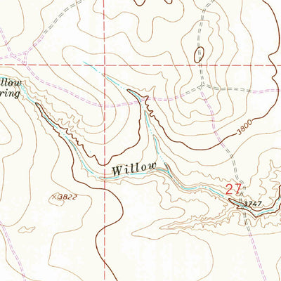 United States Geological Survey Deering Place, NM (1967, 24000-Scale) digital map
