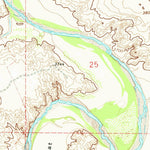 United States Geological Survey Deering Place, NM (1967, 24000-Scale) digital map