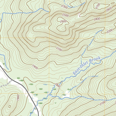 United States Geological Survey Deerland, NY (2023, 24000-Scale) digital map