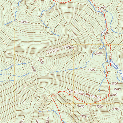 United States Geological Survey Deerland, NY (2023, 24000-Scale) digital map