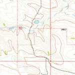 United States Geological Survey Deers Ears Butte North, SD (1973, 24000-Scale) digital map