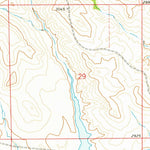 United States Geological Survey Deers Ears Butte South, SD (1977, 24000-Scale) digital map