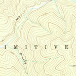 United States Geological Survey Dees Peak, CA (1978, 24000-Scale) digital map