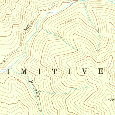United States Geological Survey Dees Peak, CA (1978, 24000-Scale) digital map