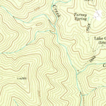 United States Geological Survey Dees Peak, CA (1978, 24000-Scale) digital map