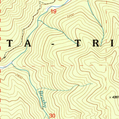 United States Geological Survey Dees Peak, CA (1998, 24000-Scale) digital map